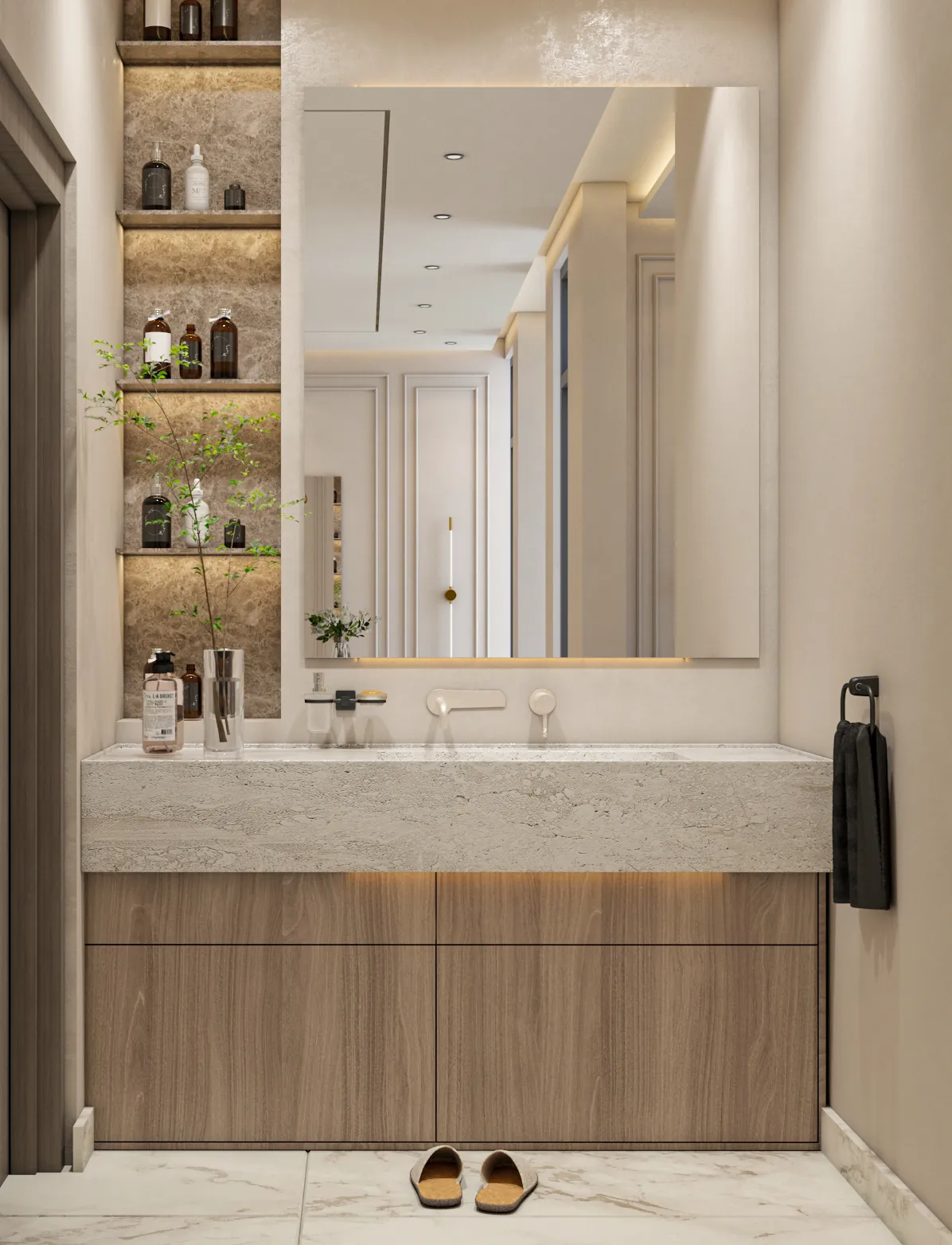 مغاسل + حمامات